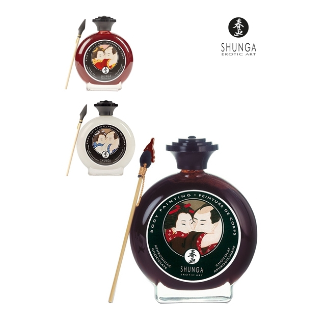 Peinture de corps comestible - Shunga
