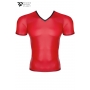T-shirt wetlook rouge - Regnes